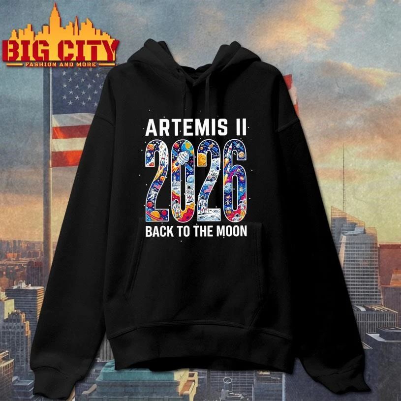Fun Artemis II Back to Moon 2026 Space Dreamers Shirt