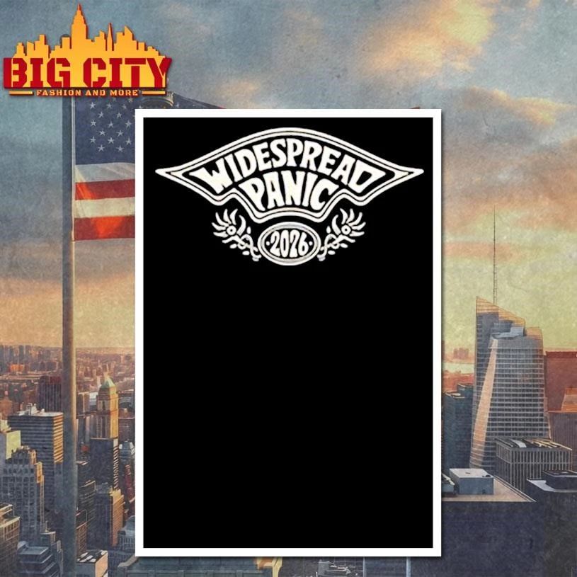 Widespread Panic In Birmingham AL On Apr 17-18 2026 Shirt
