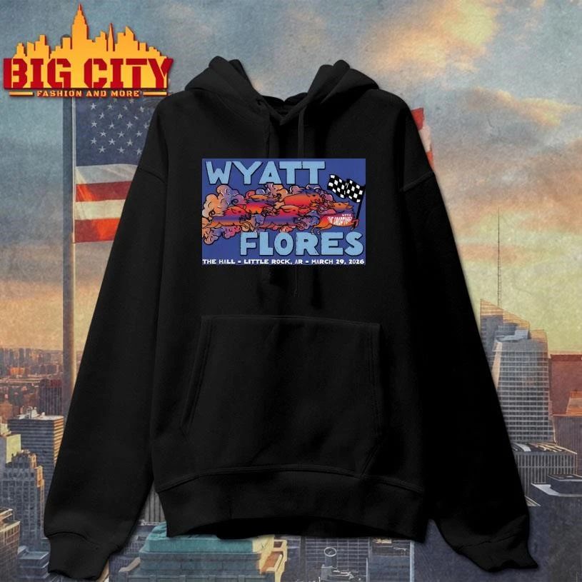 Wyatt Flores March 29 2026 In Little Rock AR Poster Shirt