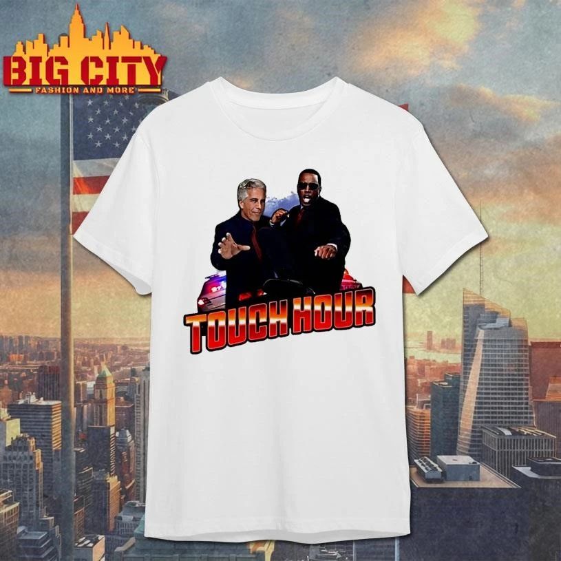 Touch Hour Epstein Diddy Graphic Shirt