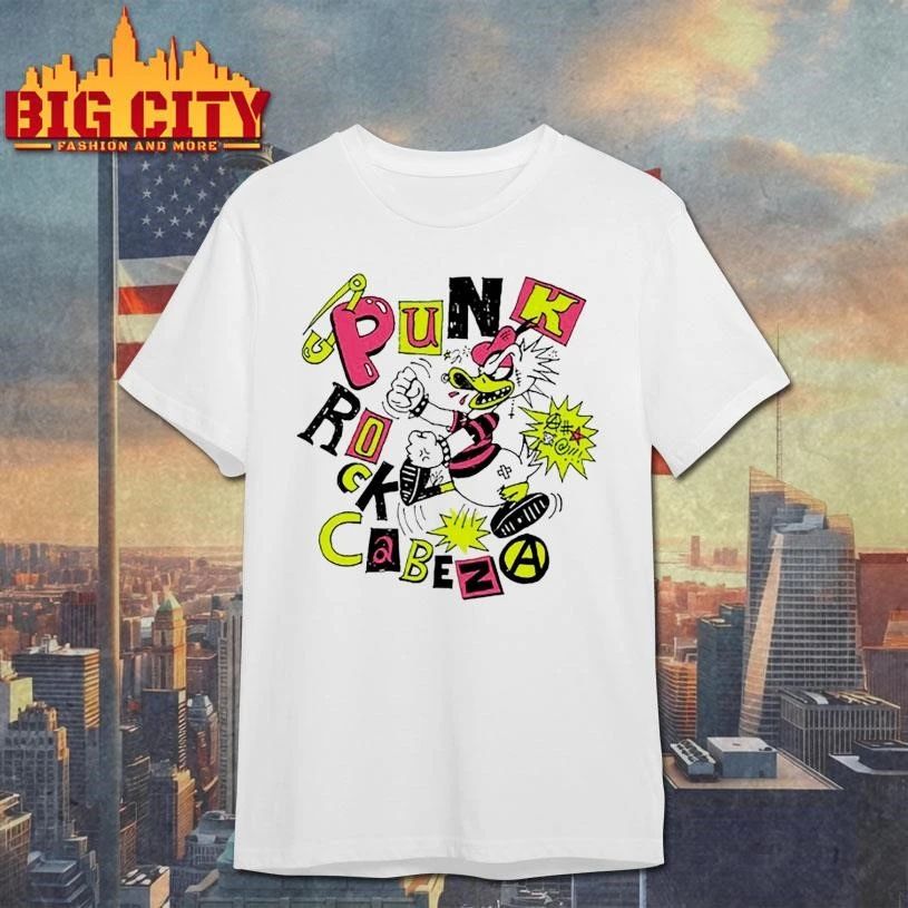 Generación Punk Punk Rock Cabeza Graphic Shirt