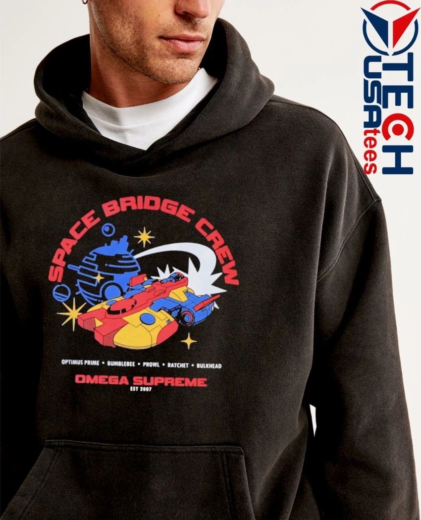 Space Bridge Crew Optimus Prime Bumblebee Prowl Ratchet and Bulkhead shirt