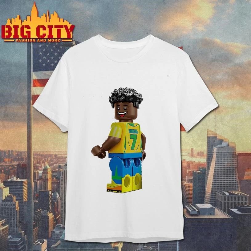 Vinicius Junior x LEGO Legends Wolrd Cup 2026 Collection Minifigure Graphic Shirt