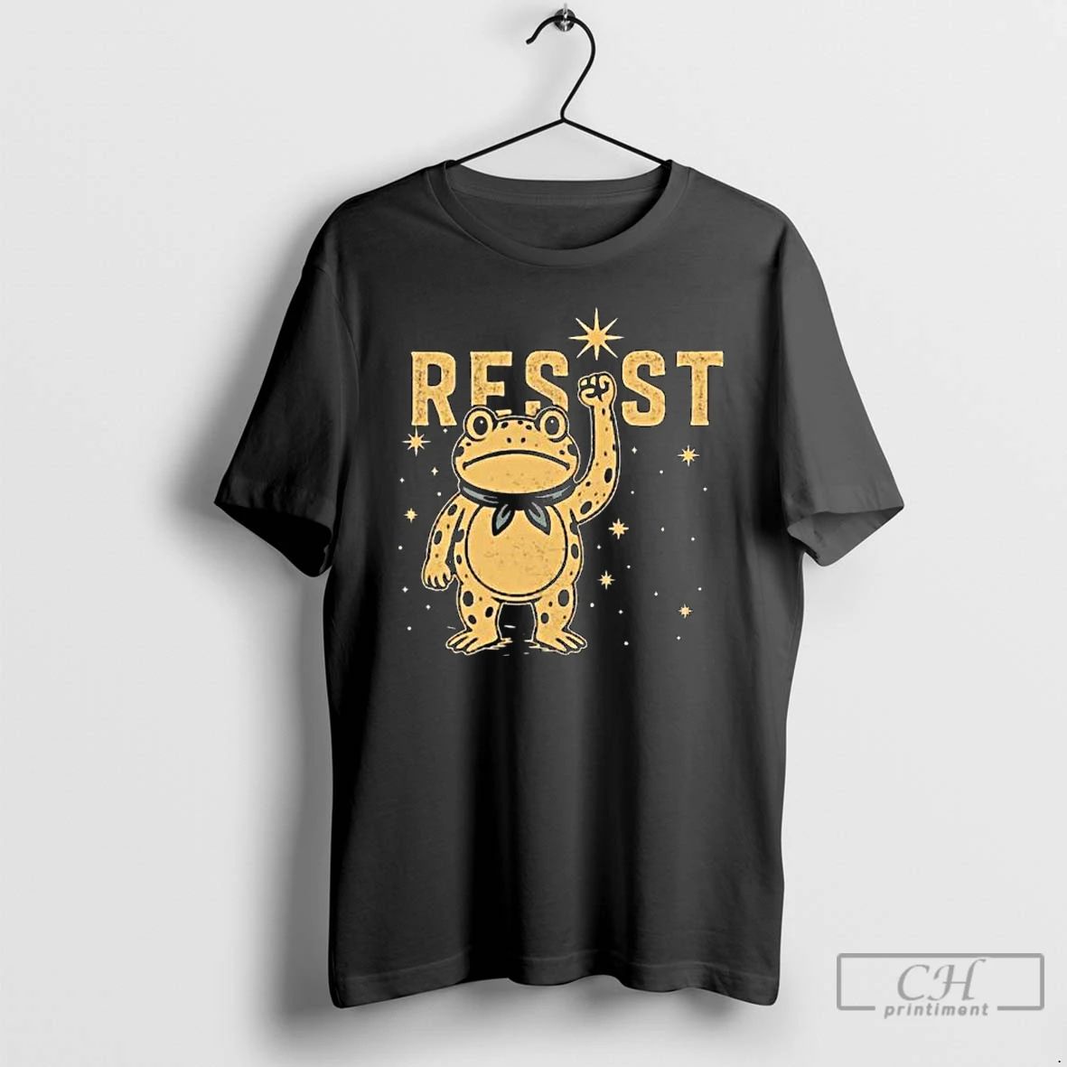 Classic Portland Frog Resist Cosmic Retro 2025 Long Sleve T Shirts