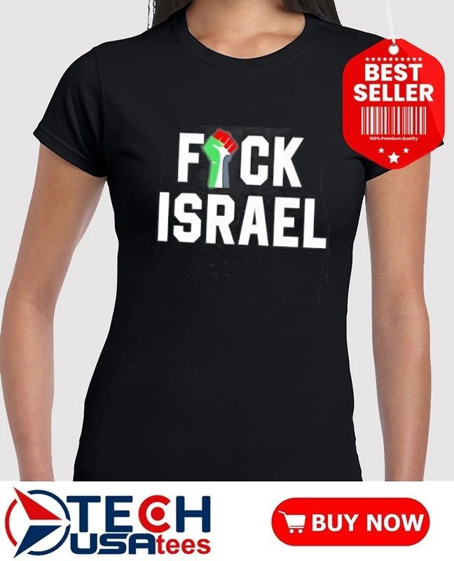 Fck Israel free Palestine fist hand shirt