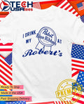 Benicio Del Toro I drink my PRB at Robert’s shirt