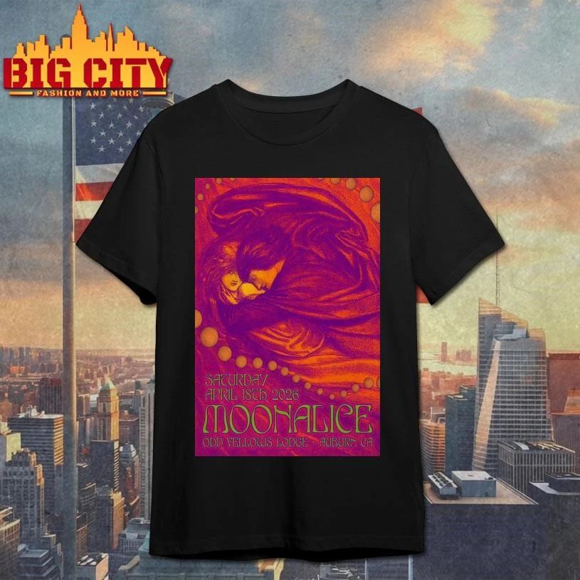 Moonalice April 18 2026 In Auburn CA Poster Shirt