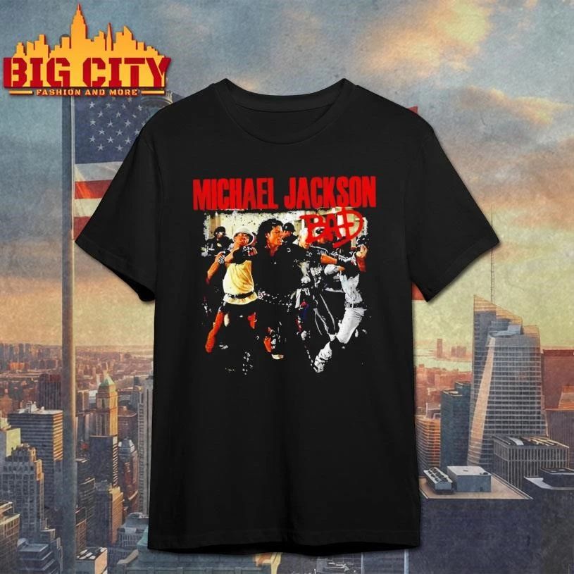 Michael Jackson Bad Tour Colman Shirt