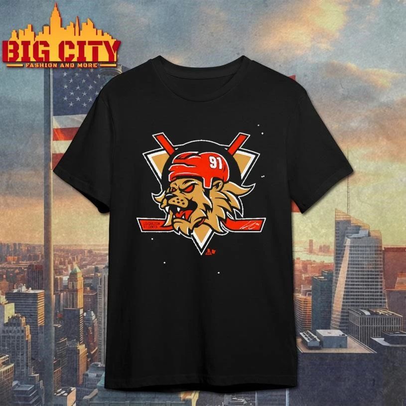 Leo Carlsson 91 Anaheim Ducks Center Lion signature shirt