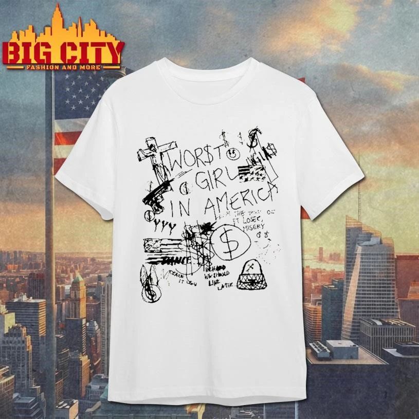 Worst Girl In America Slayyyter Sharpie Shirt