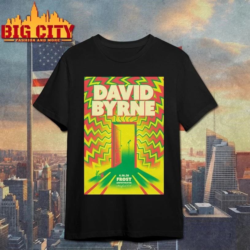 David Byrne In Stanford CA On Apr 16 2026 Poster Shirt