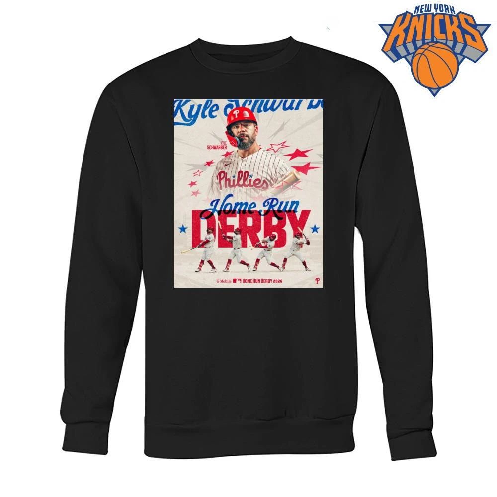 Kyle Schwarber Philadelphia Phillies Home Run Derby 2026 Baseball Shirt