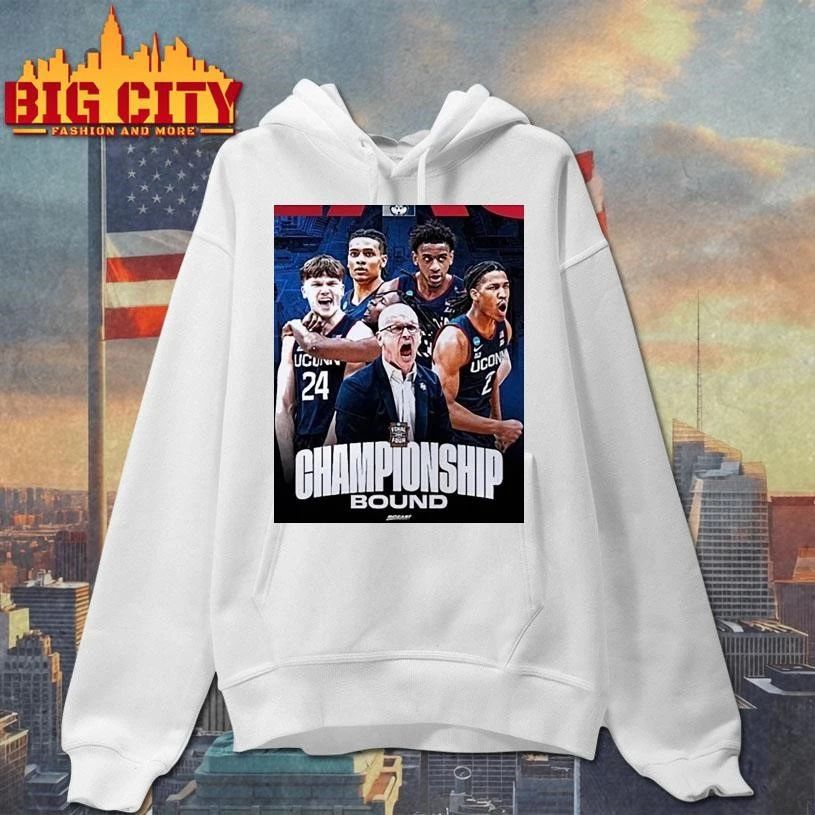 Uconn Huskies Mens Basketball Championship Bound 2026 Ncaa Final Four In Indianapolis Shirt