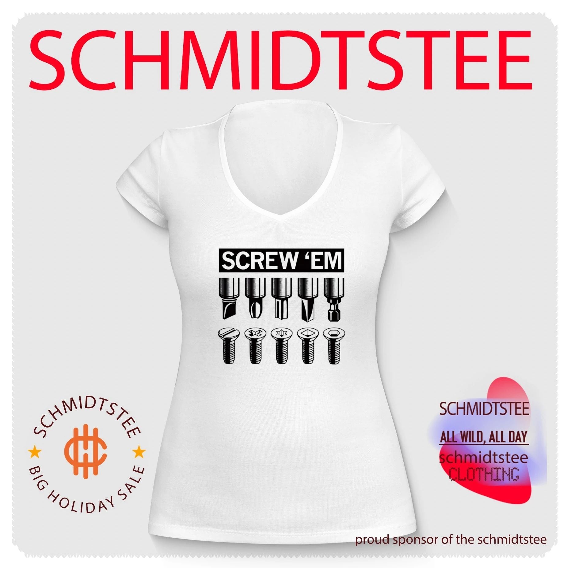 Screw ‘Em Tool Bits and Screws screwdriver shirt