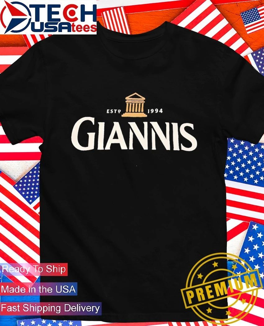 Giannis Antetokounmpo est 1994 logo shirt