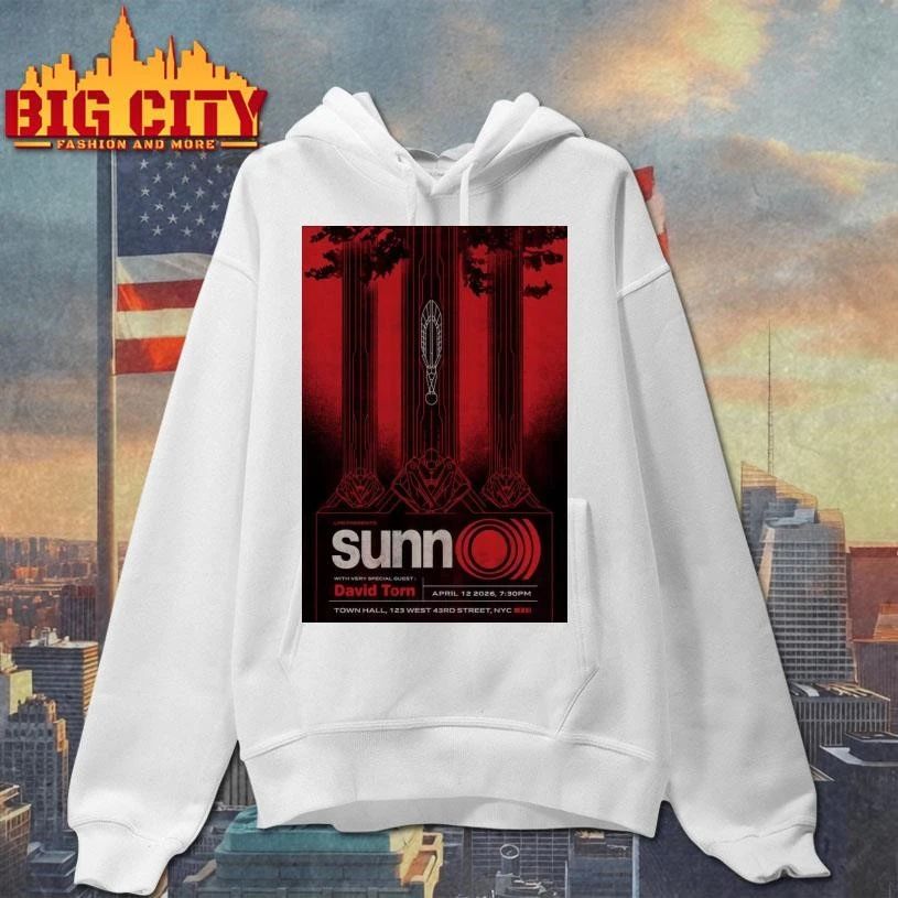SUNN O))) April 12 2026 New York City Poster Shirt