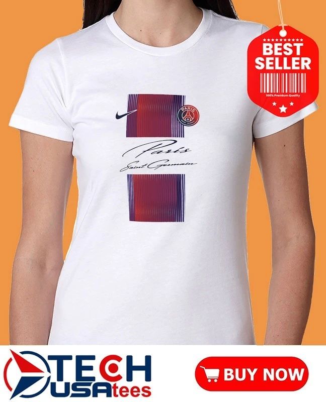 Paris Saint-Germain Soccer logo shirt