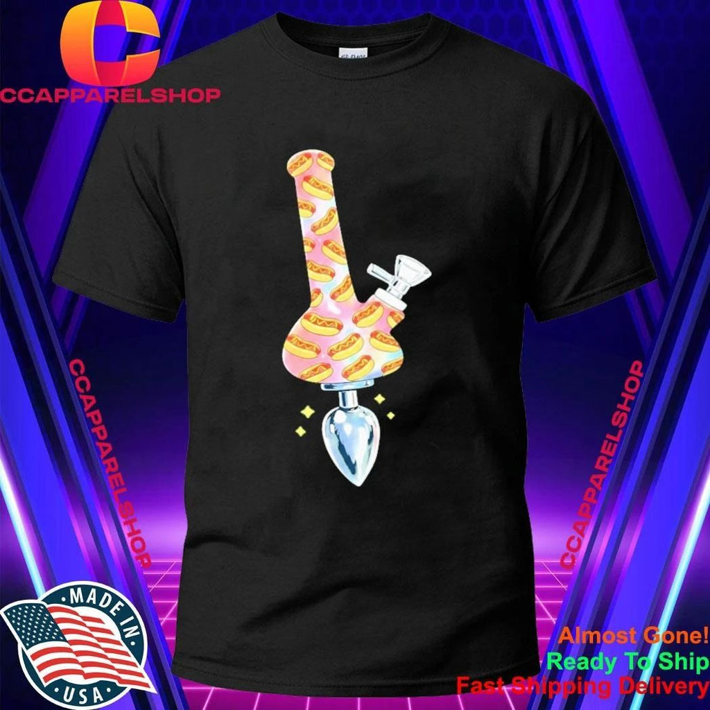 Hotdog Bong Buttplug Shirt