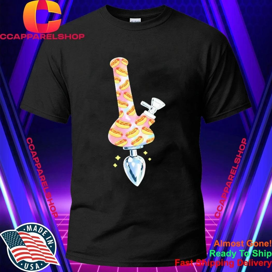 Hotdog Bong Buttplug Shirt