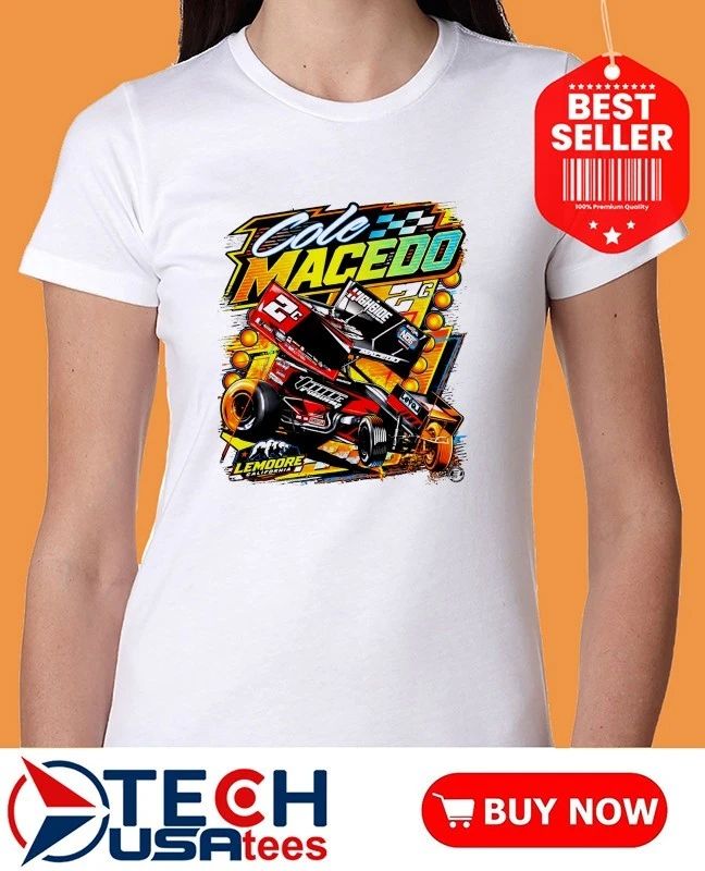 Cole Macedo 2C Lemdore California Racing shirt