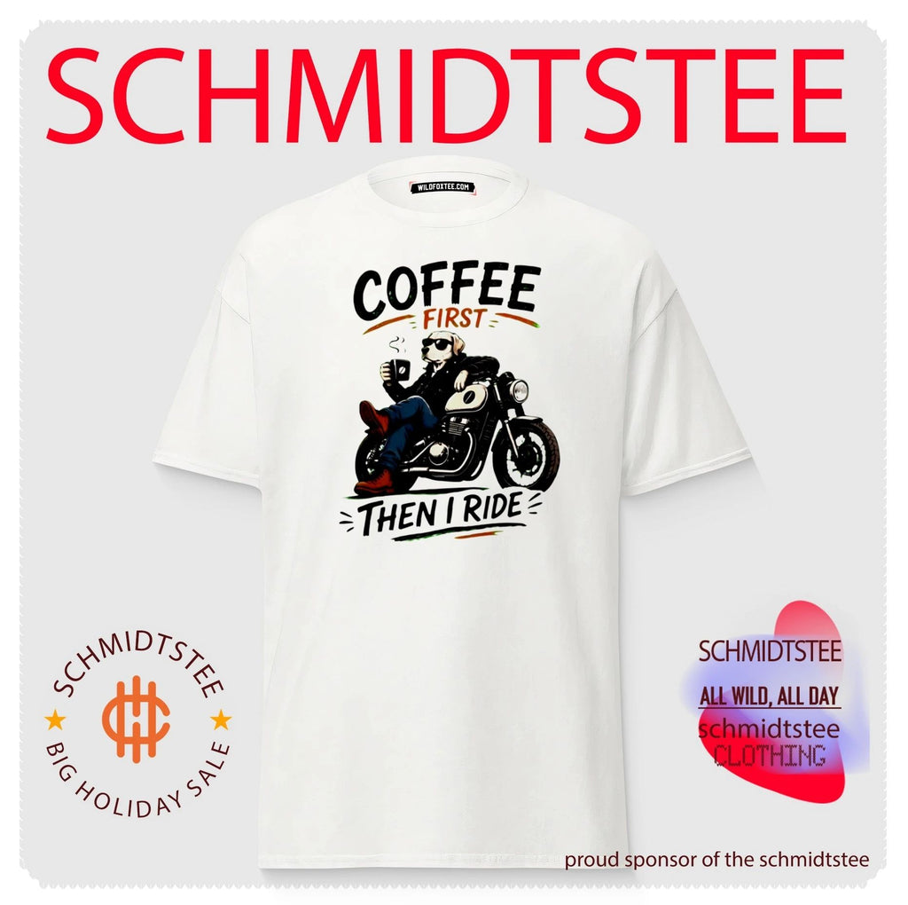 Coffee First Then I Ride Shirt