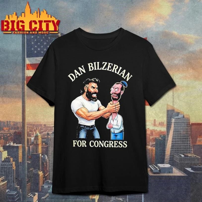 Dan Bilzerian For Congress Graphic Shirt