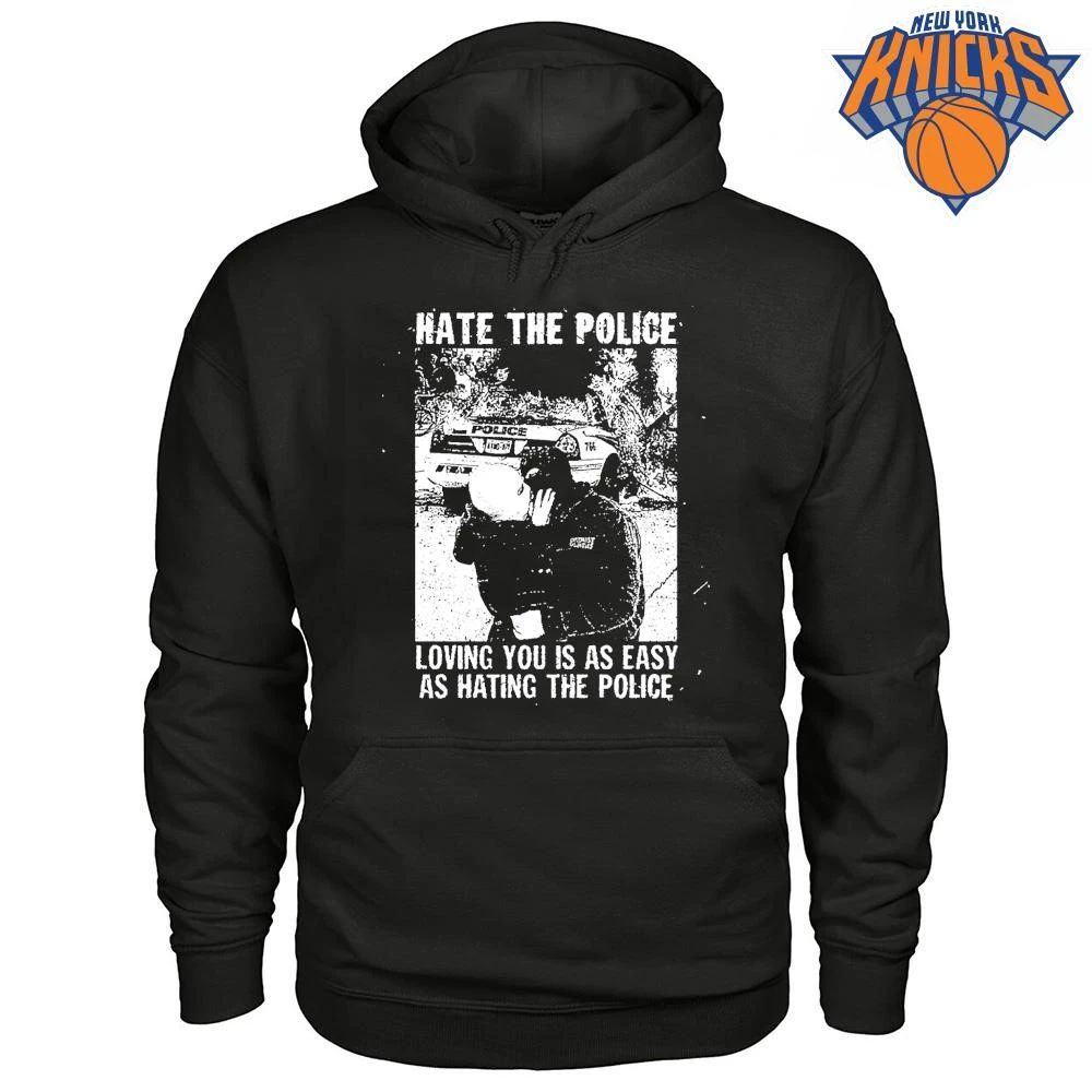 Hate The Police Loving You Is As Easy As Hating The Police Punk Aesthetic Shirt