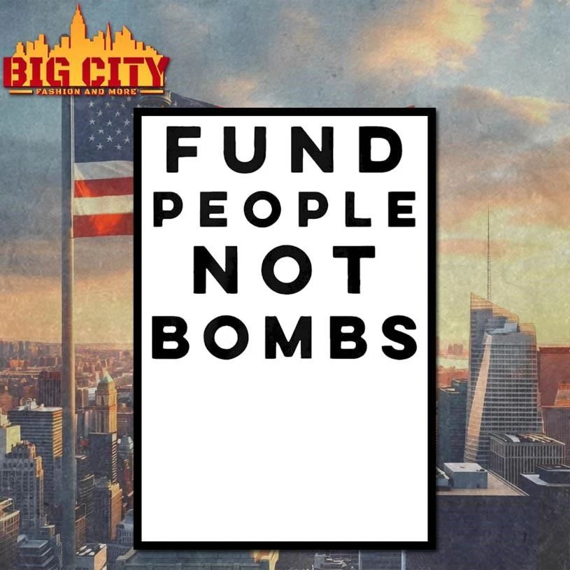 Fund People Not Bombs Shirt