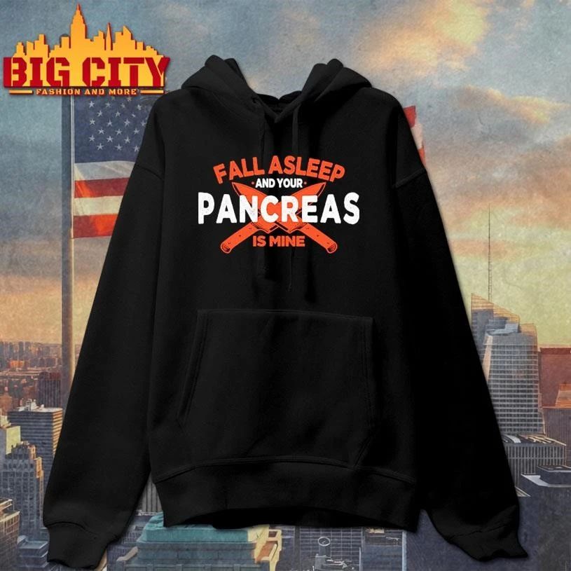 Fall Asleep And Your Pancreas Is Mine Diabetes Awareness Shirt