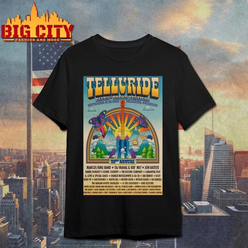 Telluride Blues And Brews Festival Telluride CO 9-18-9-2026 Poster Shirt