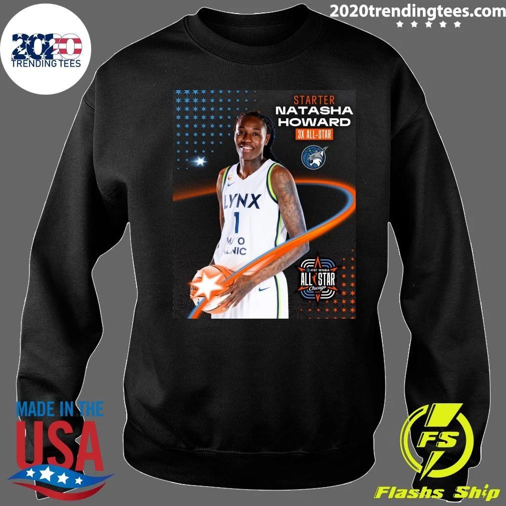Starter Natasha Howard Your Official 2026 AT&T WNBA All-Star Starters Shirt