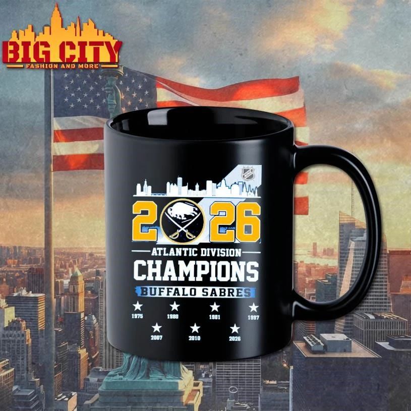 Atlantic Division Champions Buffalo Sabres 2026 Shirt