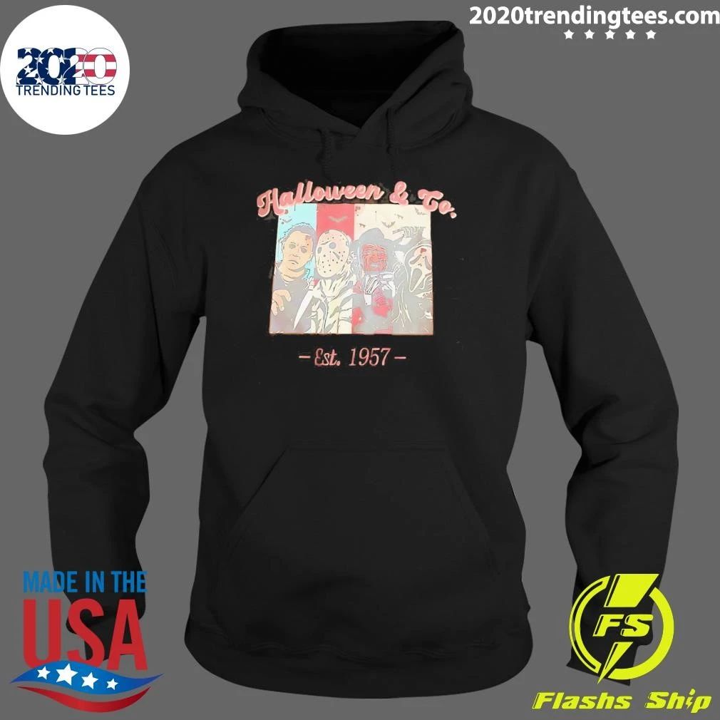 Halloween & Co Horror Movie Characters Est 1957 Shirt