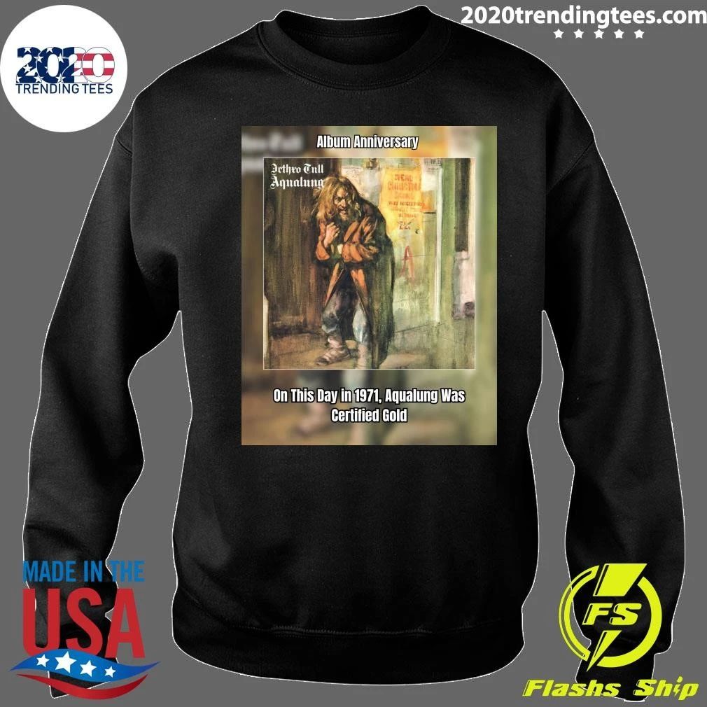 On This Day in 1971, Aqualung Was Certified Gold Shirt
