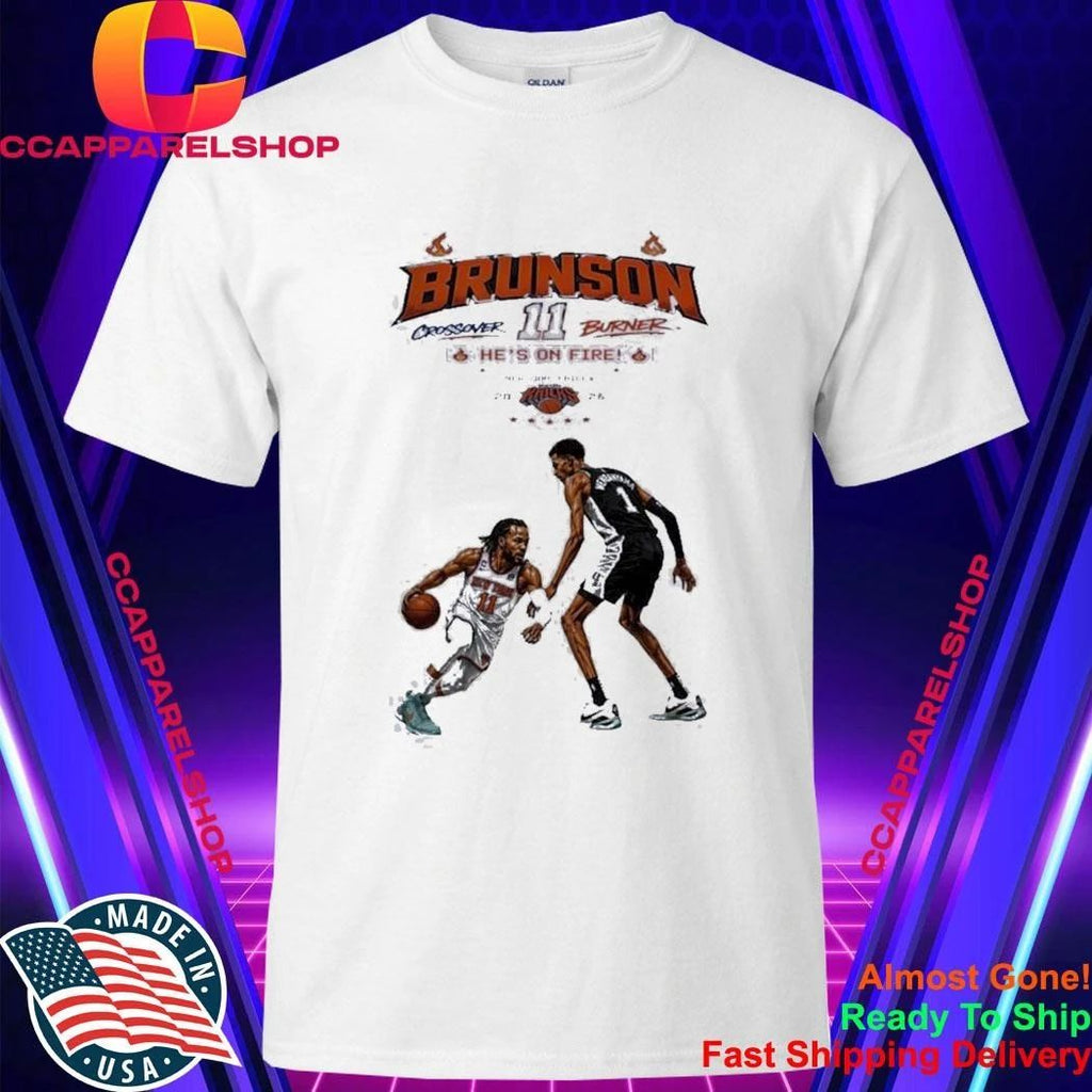 Big Body Brunson Crossover Burner NY Knicks 2026 NBA Champions Shirt