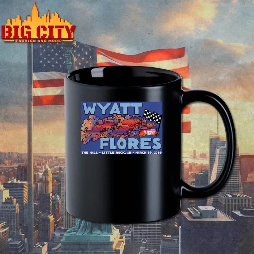 Wyatt Flores March 29 2026 In Little Rock AR Poster Shirt