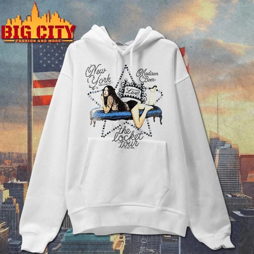 Madison Beer The Locket Tour New York 2026 Exclusive Tee On 13 July 2025 T-Shirt