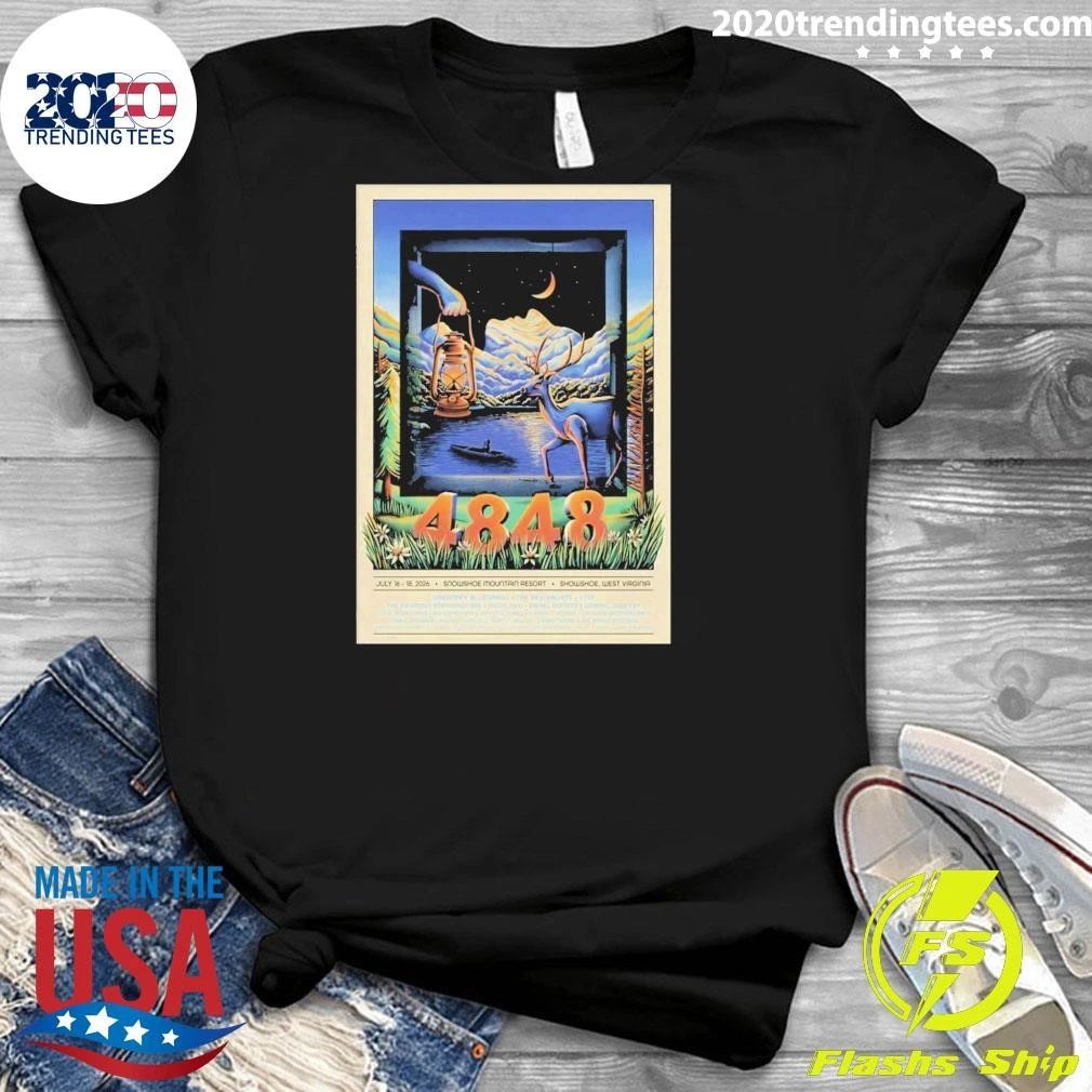 4848 Festival In Snowshoe W.V On July 16-18 2026 Tour Shirt