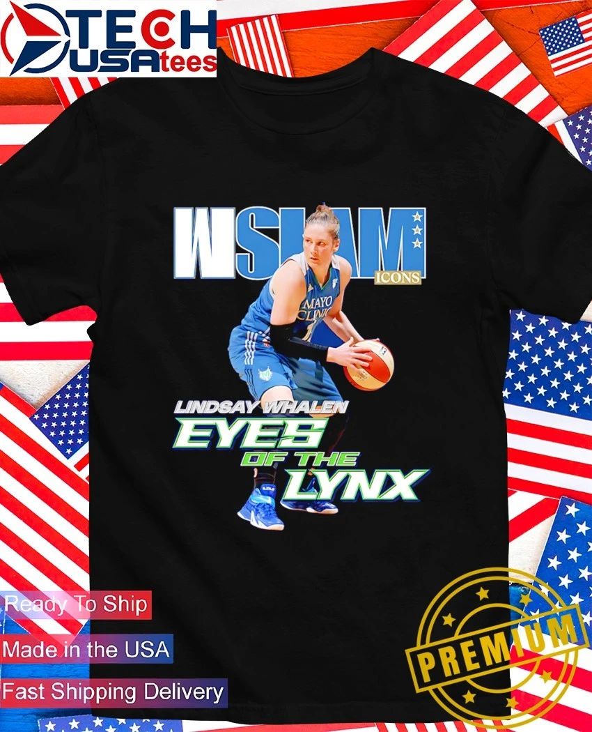 WSLAM Lindsay Whalen Eyes of the Lynx shirt