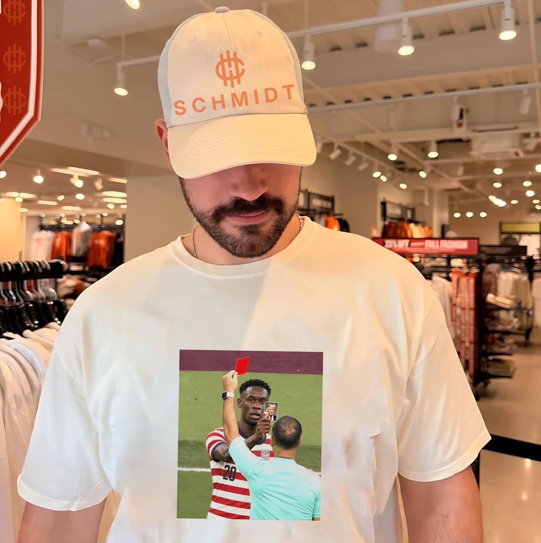 Folarin Balogun Trump Card Red Card Shirt
