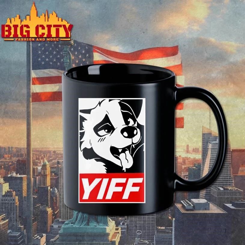 Furry Yiff Funny Dog Shirt
