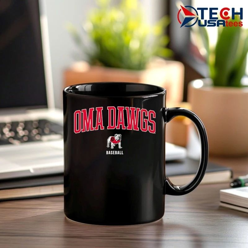 Georgia Bulldogs Baseball OmaDawgs logo shirt