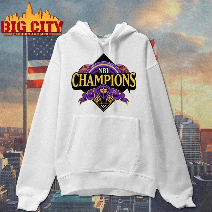 Sydney Kings 2026 NBL Champions Logo Locker Room Shirt
