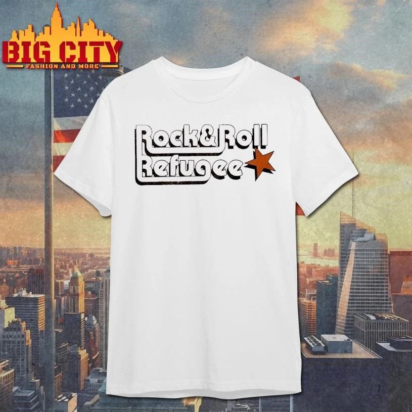 The Valley S03 Luke Broderick Peach Rock And Roll Refugee Vintage Shirt