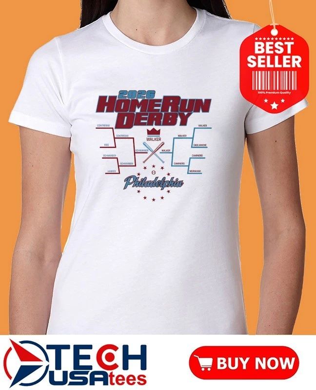 2026 Home Run Derby Philadelphia Bracket shirt