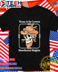 Texas is for lovers hawthorne heights cowboy skull shirt