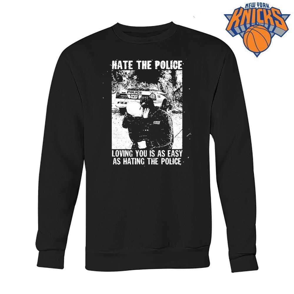 Hate The Police Loving You Is As Easy As Hating The Police Punk Aesthetic Shirt