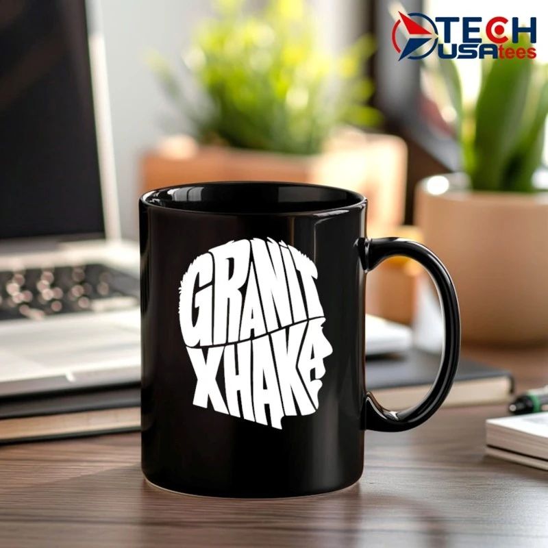 Granit Xhaka Bayer Leverkusen Bundesliga World Cup 2026 head text shirt