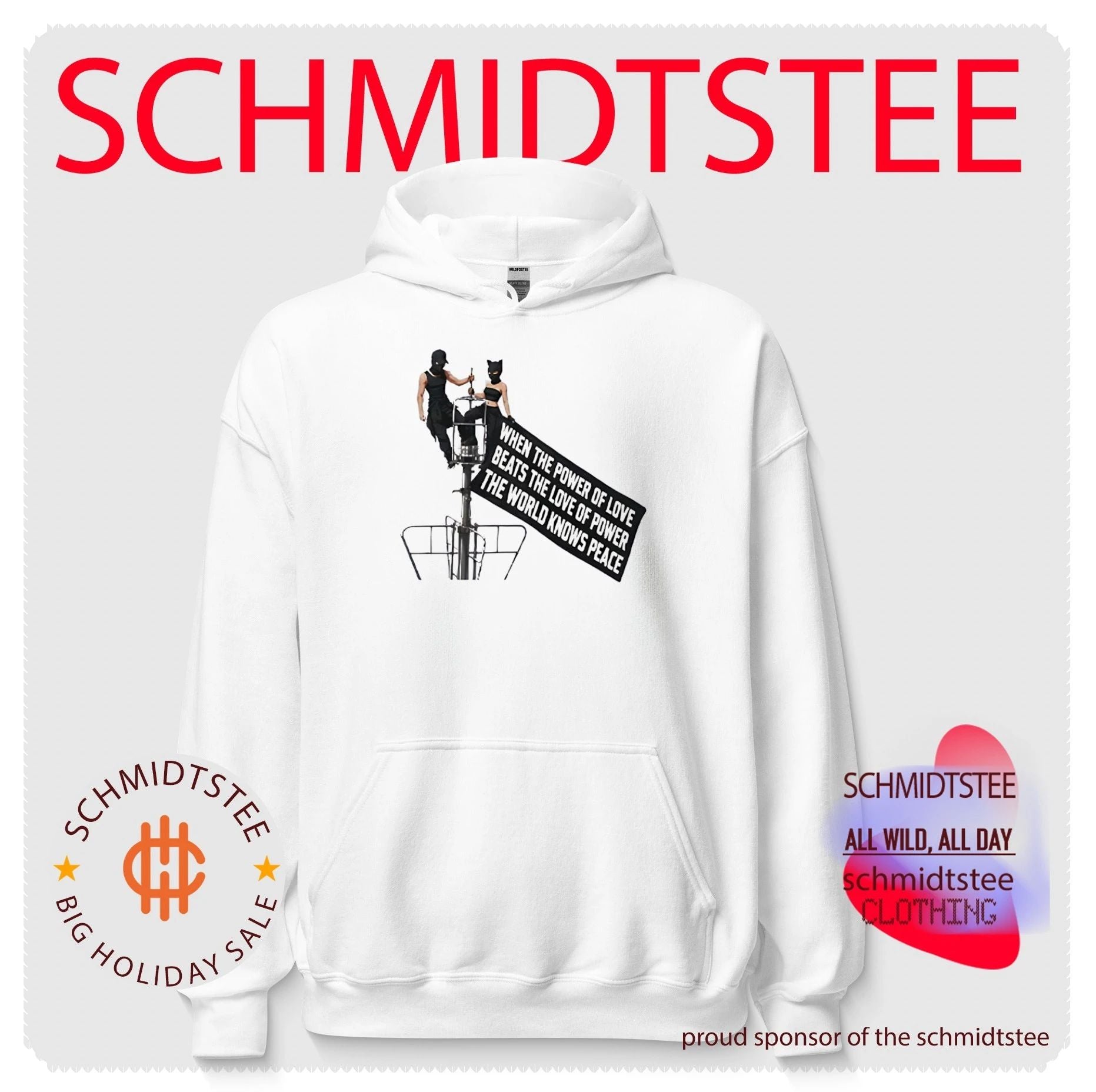 Empire State Building When The Power Of Love Beats The Love Of Power Shirt