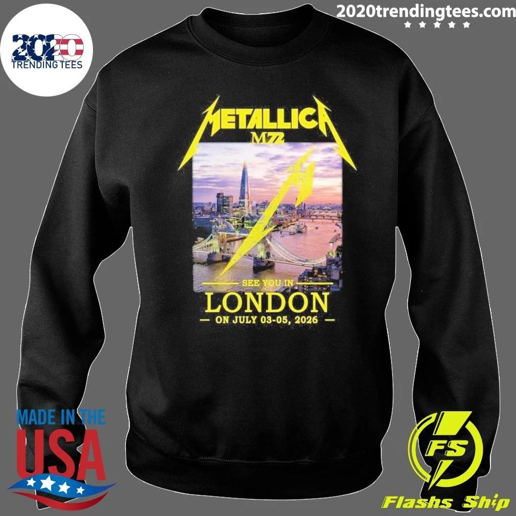 Metallica M72 See You In London On July 3-5, 2026 Shirt